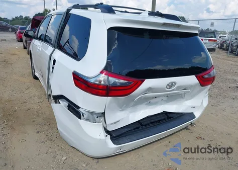 2020 Toyota Sienna Le из США, поврежденный, VIN 5TDKZ3DCXLS069364